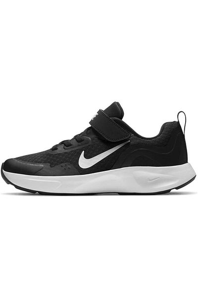 Nike Wearallday Ps Black Sneaker Comfort Insole Black Kids Sneakers