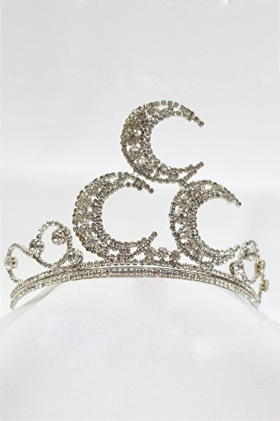 Limelia تاج الزفاف ثلاثي الهلال