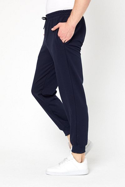 odelon Ανδρικό φούτερ Jogger Fit Navy Blue