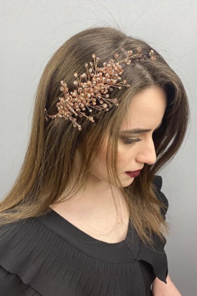 Limelia تاج العروس وإكسسوارات الشعر من روز ديرين