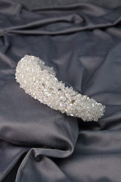 Limelia Coroana de mireasă cu mărgele de cristal intensă Başak Bombeli