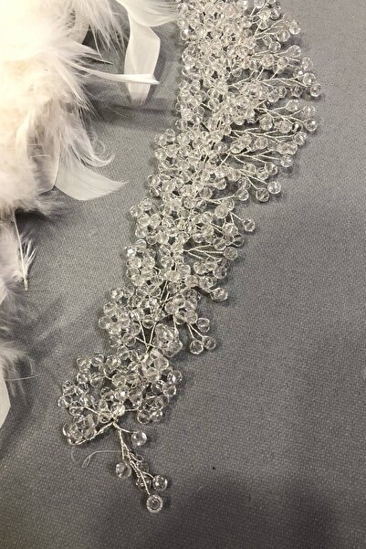 Limelia Διαφανές αξεσουάρ για τα μαλλιά και το τουρμπάνι Belen Crystal