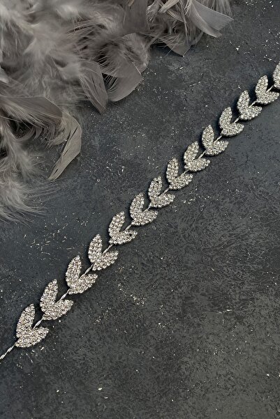 Limelia Accesoriu de păr Bella Mireasa cu Motiv Frunze de Argint