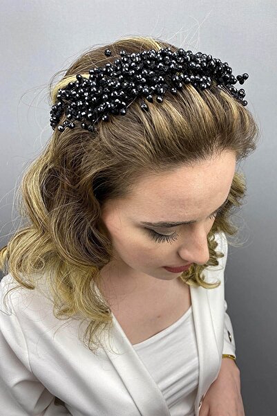 Limelia Coroana de henna pentru mireasa modelul Lisa neagra