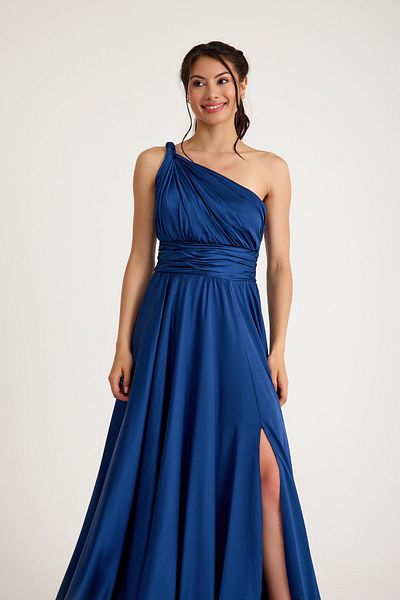 MAXXE Helen 4923st One Shoulder Satin Dress