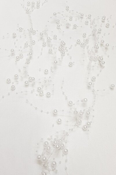 Limelia Κρεμαστό φωτιστικό με λευκό μαργαριτάρι και μισινάλι 1 mt