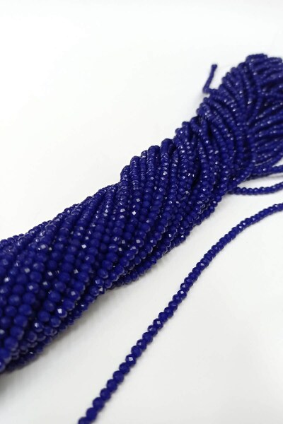 Limelia Mărgele de cristal albastru cobalt 4 mm