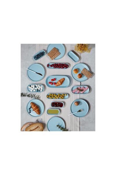 Mondecor Mst001 15 Prc Kahvaltı Takımı Shıne Mavı