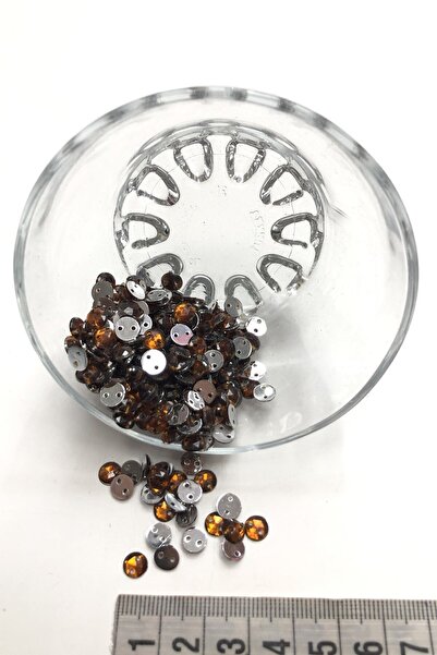 Limelia Στρογγυλή Καφέ Πλαστική Πέτρα 20 γρ