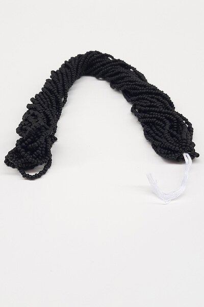 Limelia Матови черни пясъчни мъниста