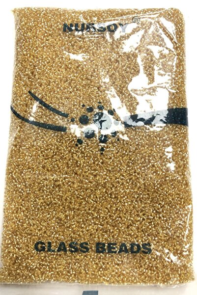 Limelia Жълти пясъчни мъниста 2 мм 500 г