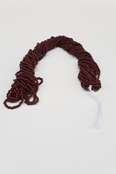 Limelia Ματ μπορντό χάντρες από άμμο