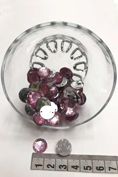 Limelia Ροζ Στρογγυλή Πλαστική Πέτρα Παράκαμψης 20 γρ