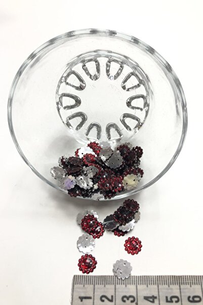 Limelia Βουργουνδία Floral Πλαστική Πέτρα Παραγωγής 20 γρ