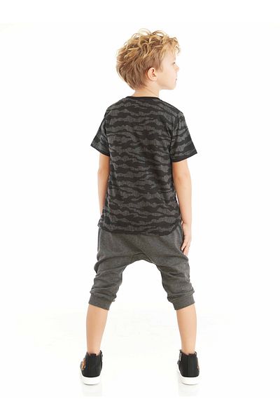 MSHB&G Dino Explorer Jungen-T-Shirt-Capri-Shorts-Set