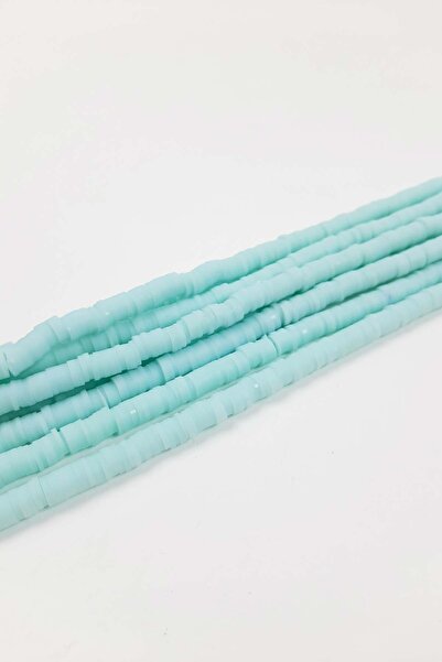 Limelia Ледени сини мъниста от глина Fimo