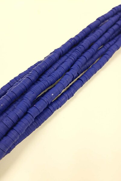 Limelia Μπλε ναυτικό ζύμη με χάντρες Fimo