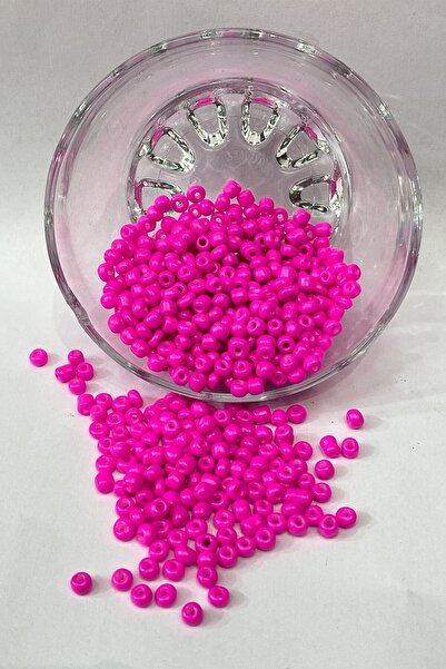 Limelia Χάντρες Νέον Ροζ Άμμος 4 χιλ. 50 γρ