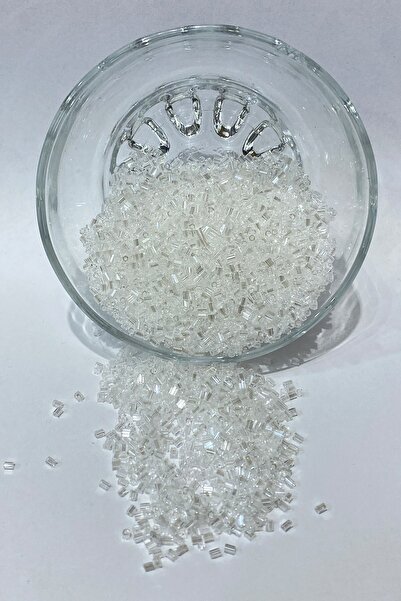 Limelia Διαφανείς χάντρες κοπής 50 γρ