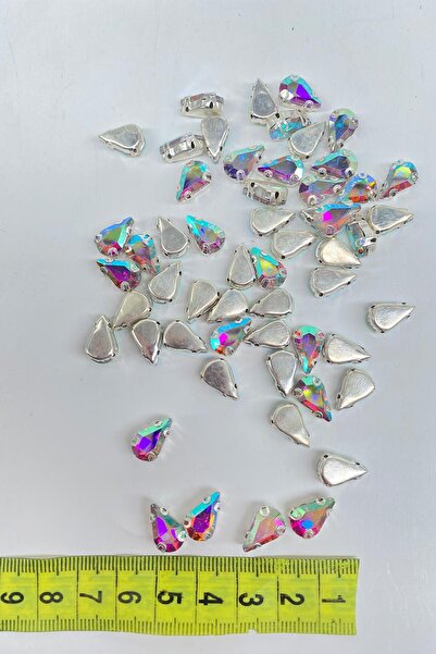 Limelia 10 блестящи стъклени капки - искрящ и прозрачен калъф за поставяне