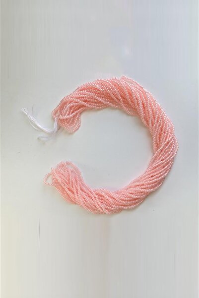 Limelia Низ от мъниста, пясъчно розово, 2 мм