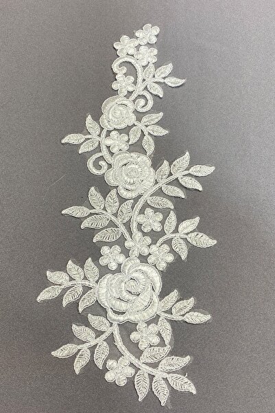 Limelia وردة بيضاء نمط الدانتيل جبر الشمعدان