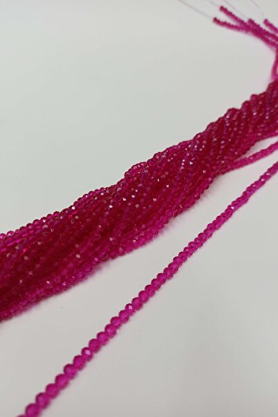Limelia Mărgele de cristal magenta 4 mm