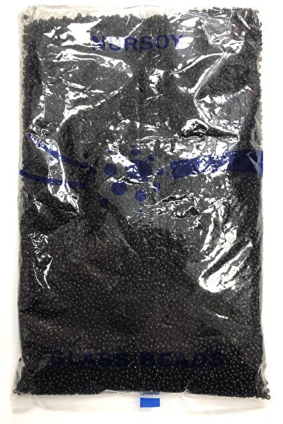 Limelia Черни пясъчни мъниста 2 мм 500 г