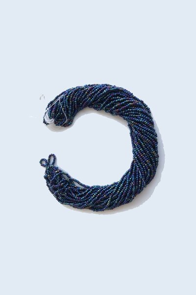 Limelia Mărgele de nisip Janjanlı Dizi acoperite cu albastru marin 2 mm