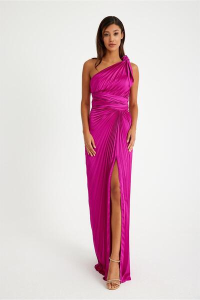 MAXXE 5255SAT Saten Elbise