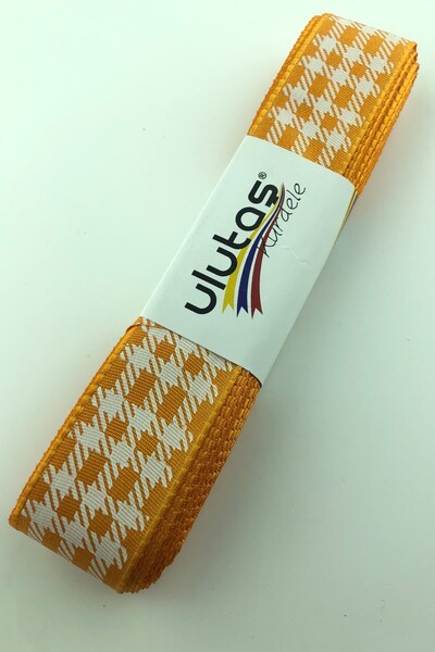 Limelia Panglică de tafta cu folie de portocale cu imprimeu