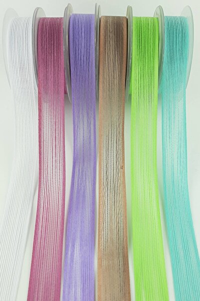 Limelia Panglică cu efect de in 10 m 2,5 cm