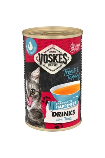voskes TON BALIKLI KEDİ ÇORBASI 135ML