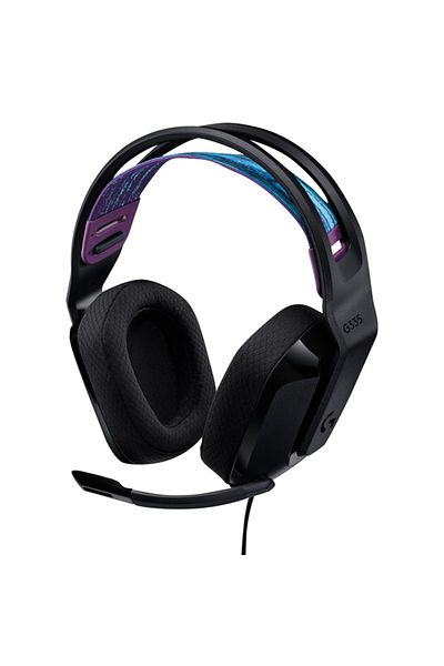 logitech سماعة ألعاب سلكية G335 باللون الأسود - 981- 000978