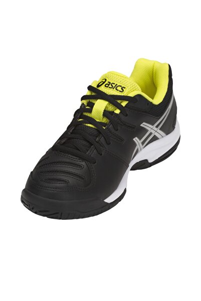 Asics Gel-game 5 Gs Büyük Erkek Çocuk Siyah Tenis Ayakkabısı C502y-9093