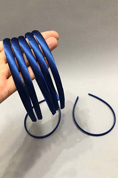 Limelia Coroana din satin de culoare albastra Saks