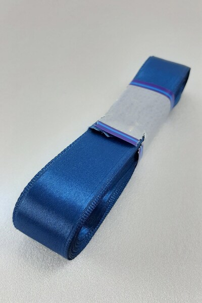 Limelia Panglică Satin Albastru Marin 3 Cm