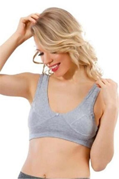 Tutku 0152 Bady Bra Grey