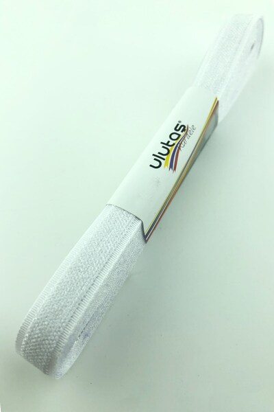 Limelia Panglică Efect Catifea Albă 1 Cm