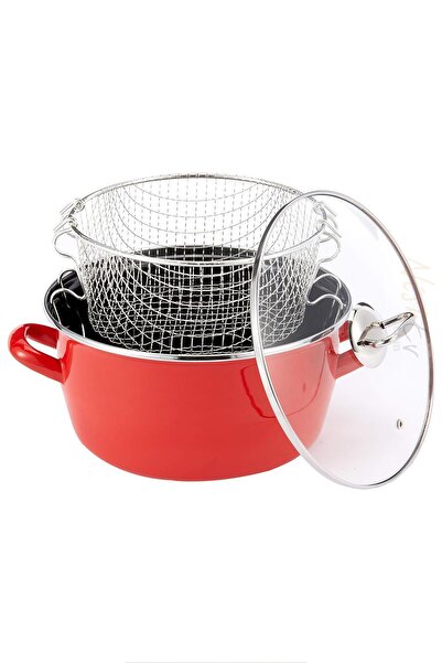 Nishev Enamel Frying Pot 26 Cm 4.5 Lt