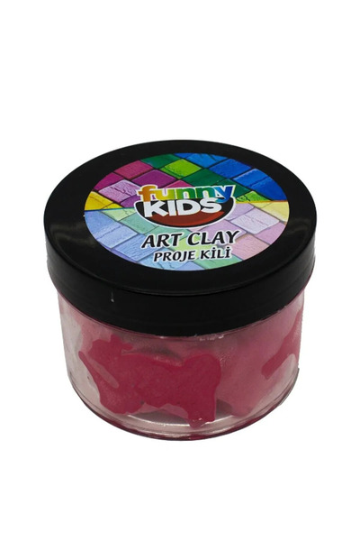 funny kids Rich Art Clay Proje Kili 40cc Fuşya 570