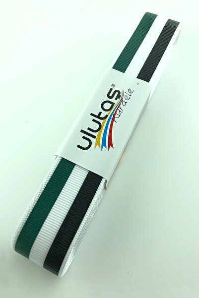 Limelia Панделка с щампа от кафяви и сини райета, 10 метра