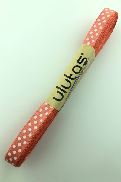 Limelia Panglică Grosgrain cu buline cu flori de rodie 1 cm