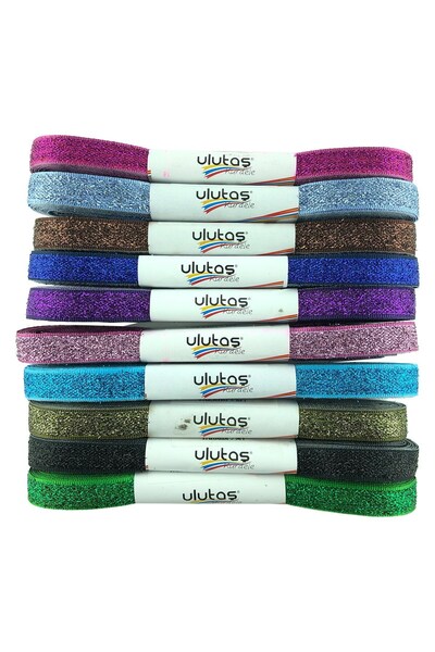 Limelia Kadife Simli Kurdela