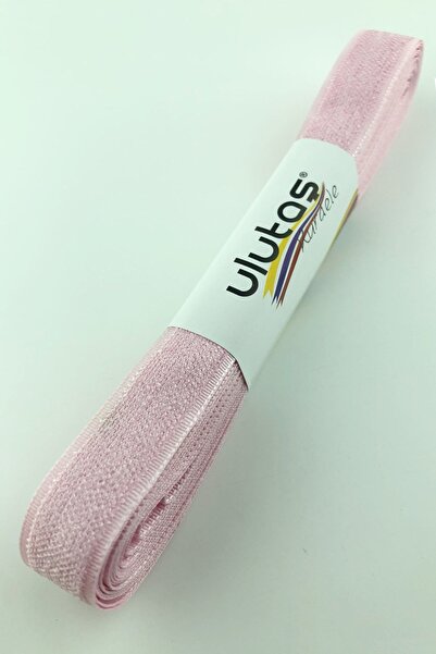 Limelia Panglică cu efect de catifea roz 1,5 cm