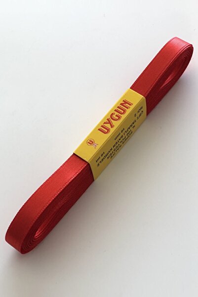 Limelia Червена сатенена панделка 1 см