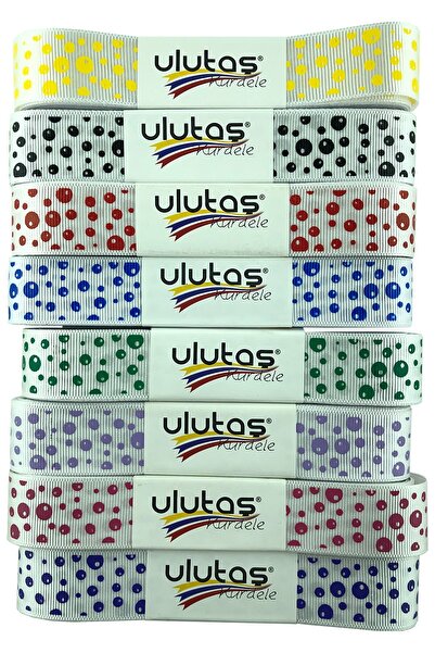 Limelia Panglică cu imprimeu cu buline 2,5 cm