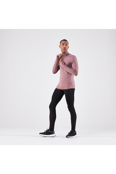Decathlon Kalenji Men's Running Tights - Black - Kıprun Run 100 Warm