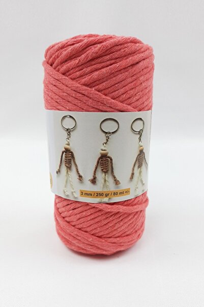 Limelia Macrame subțire cu flori de rodie