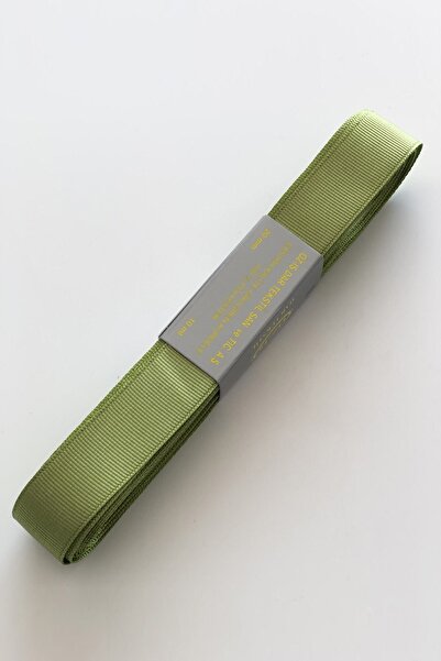 Limelia Yeşil Rengi Grogren Kurdele 2 cm 10 mt